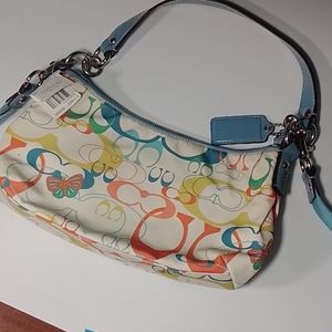 Coach butterfly purse